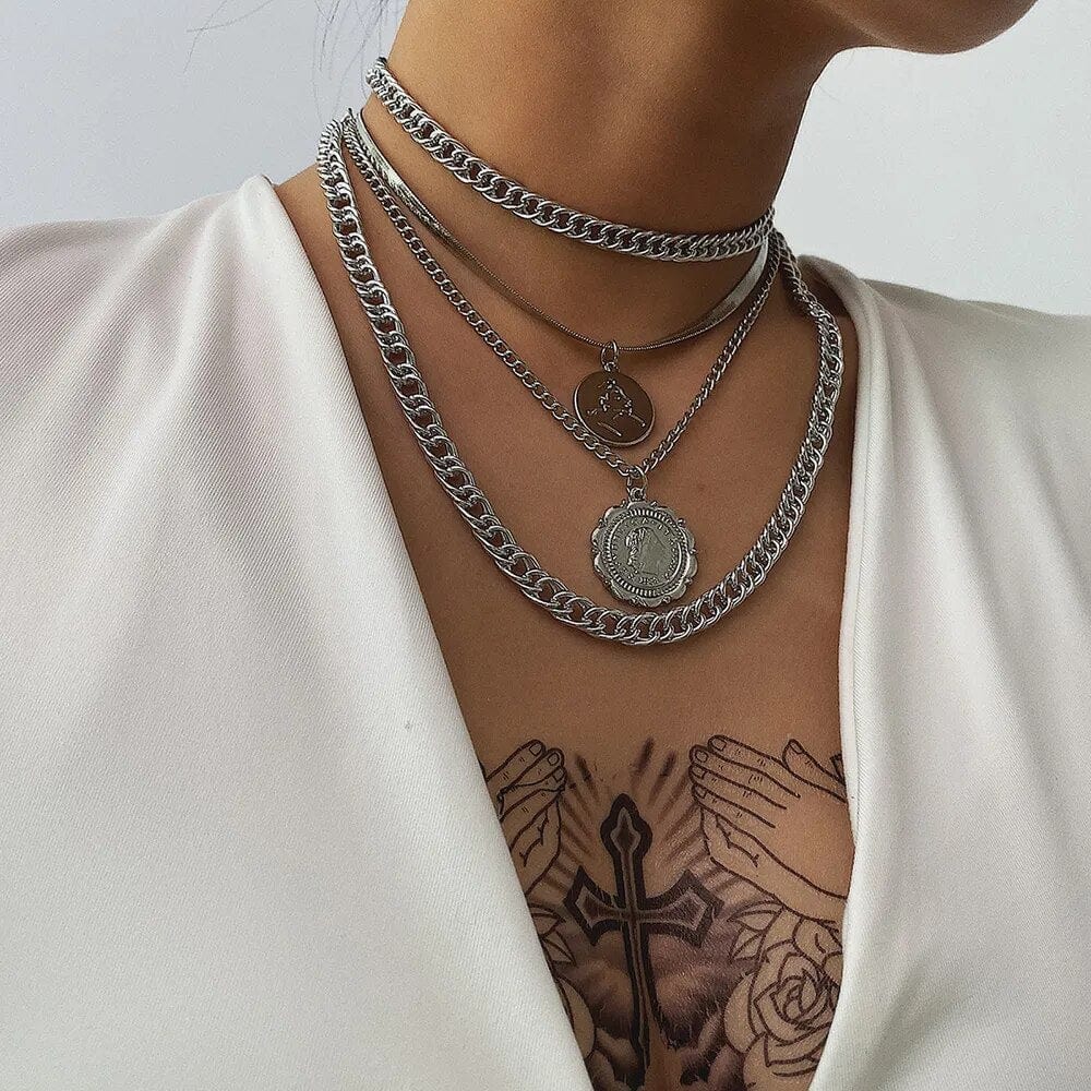Thick Chain Necklace For Women