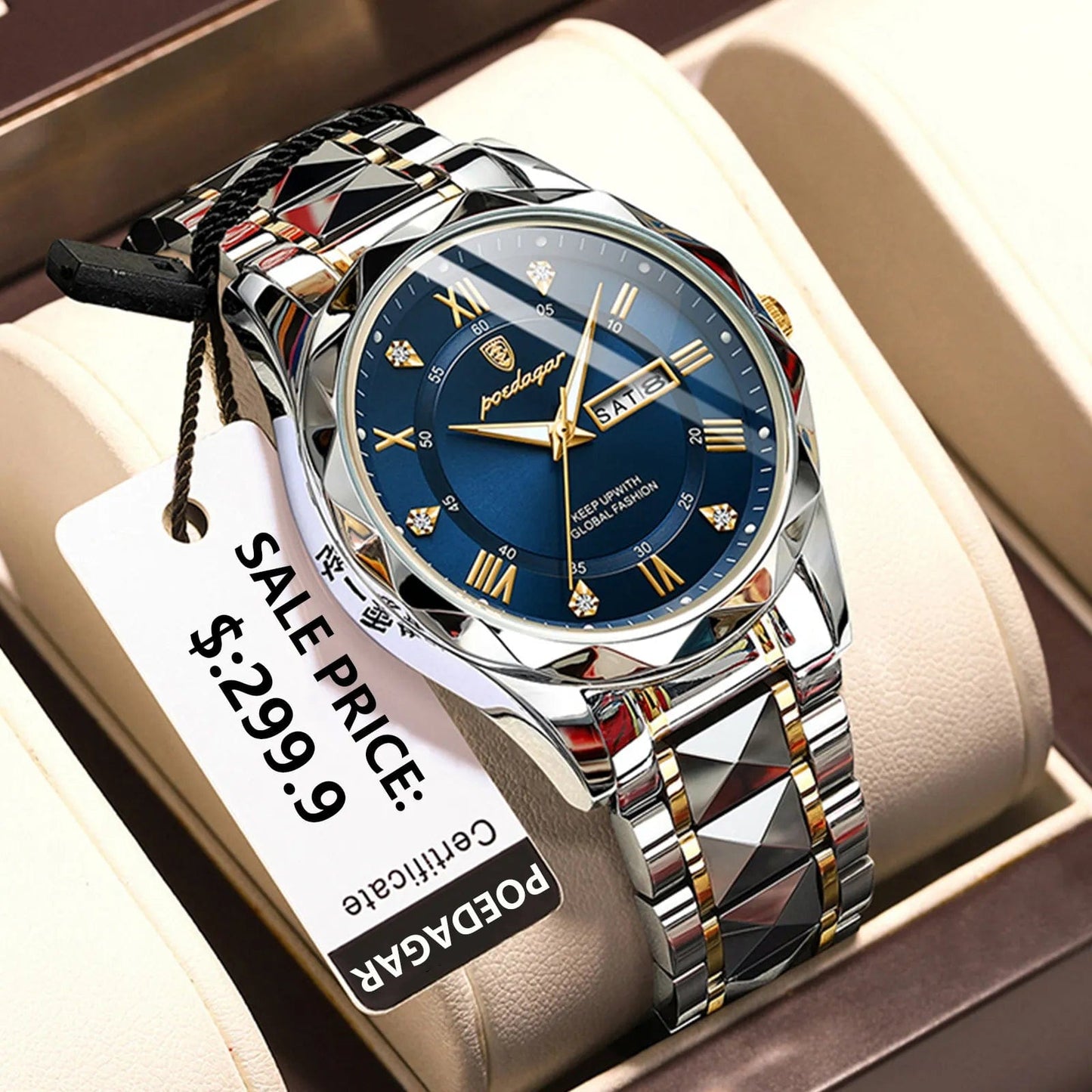 Waterproof Luxury Best Mens Wristwatch