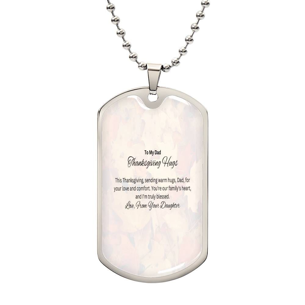 To My Dad on Thanksgiving | Your love and warmth bless us