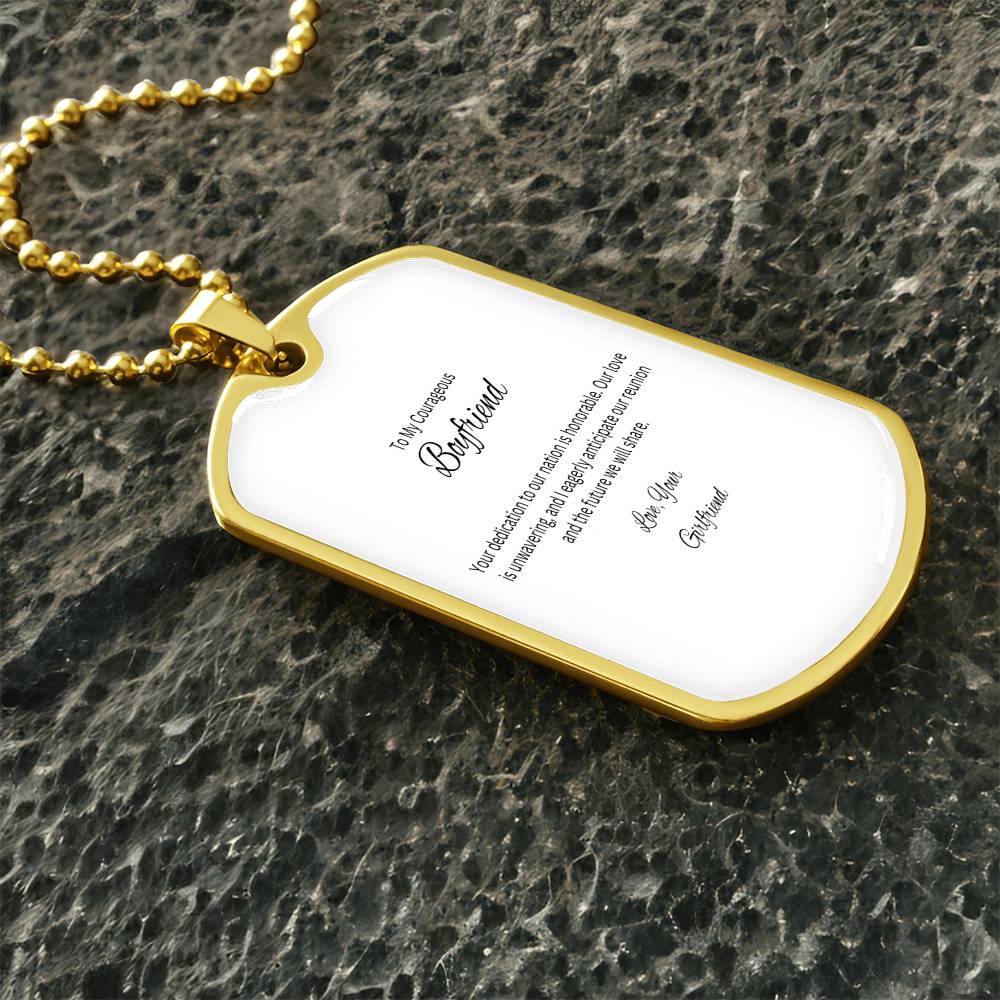 To My Patriot Boyfriend | This is to say how proud I am to be your partner