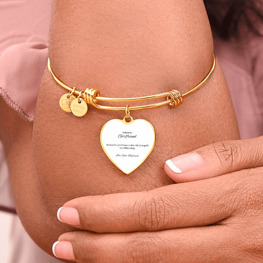 To My Queen | Gold Finished Bracelet | An expression of my gratitude
