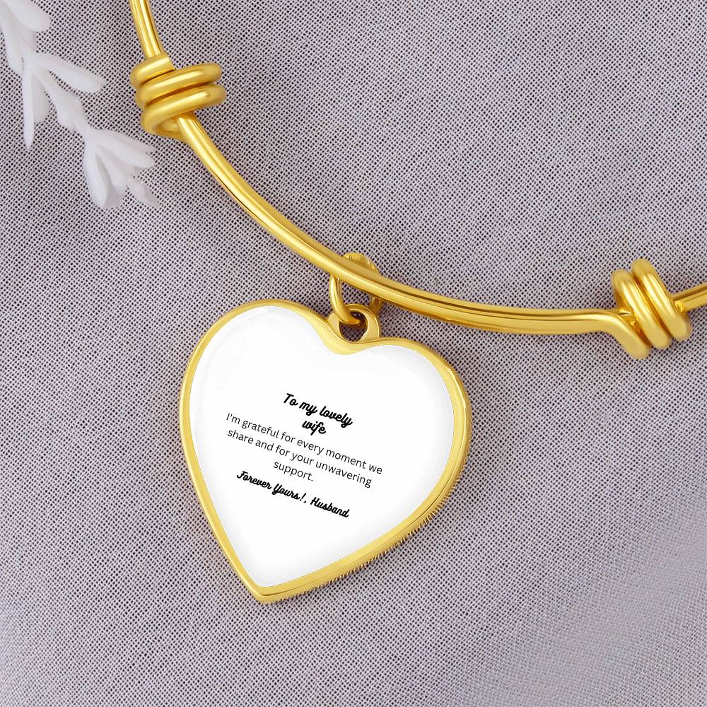 To My Soulmate | Gold Finished Bracelet | Appreciation for our love