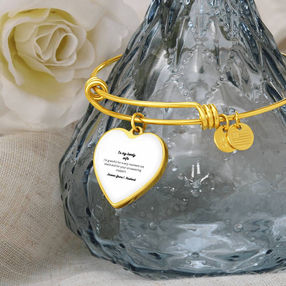 To My Soulmate | Gold Finished Bracelet | Appreciation for our love