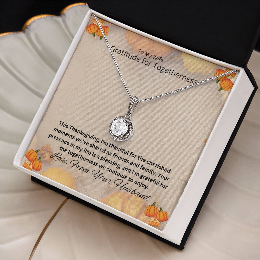 To My Friend on Thanksgiving | Eternal Hope Necklace | Happy Thanksgiving