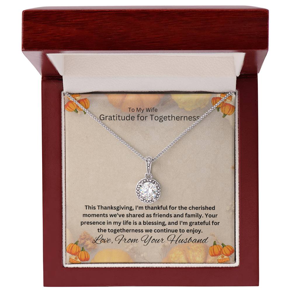 To My Friend on Thanksgiving | Eternal Hope Necklace | Happy Thanksgiving
