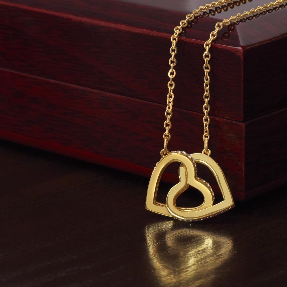 To My Rock Mom | Interlocking Hearts necklace | Expresses my gratitude