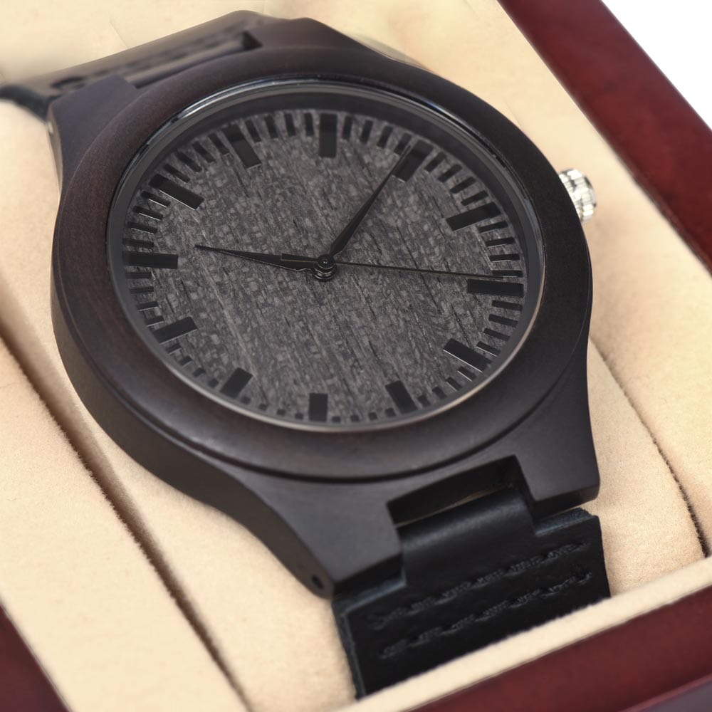 To My Dearest Son | Great Wooden Watch | Designed specifically for you