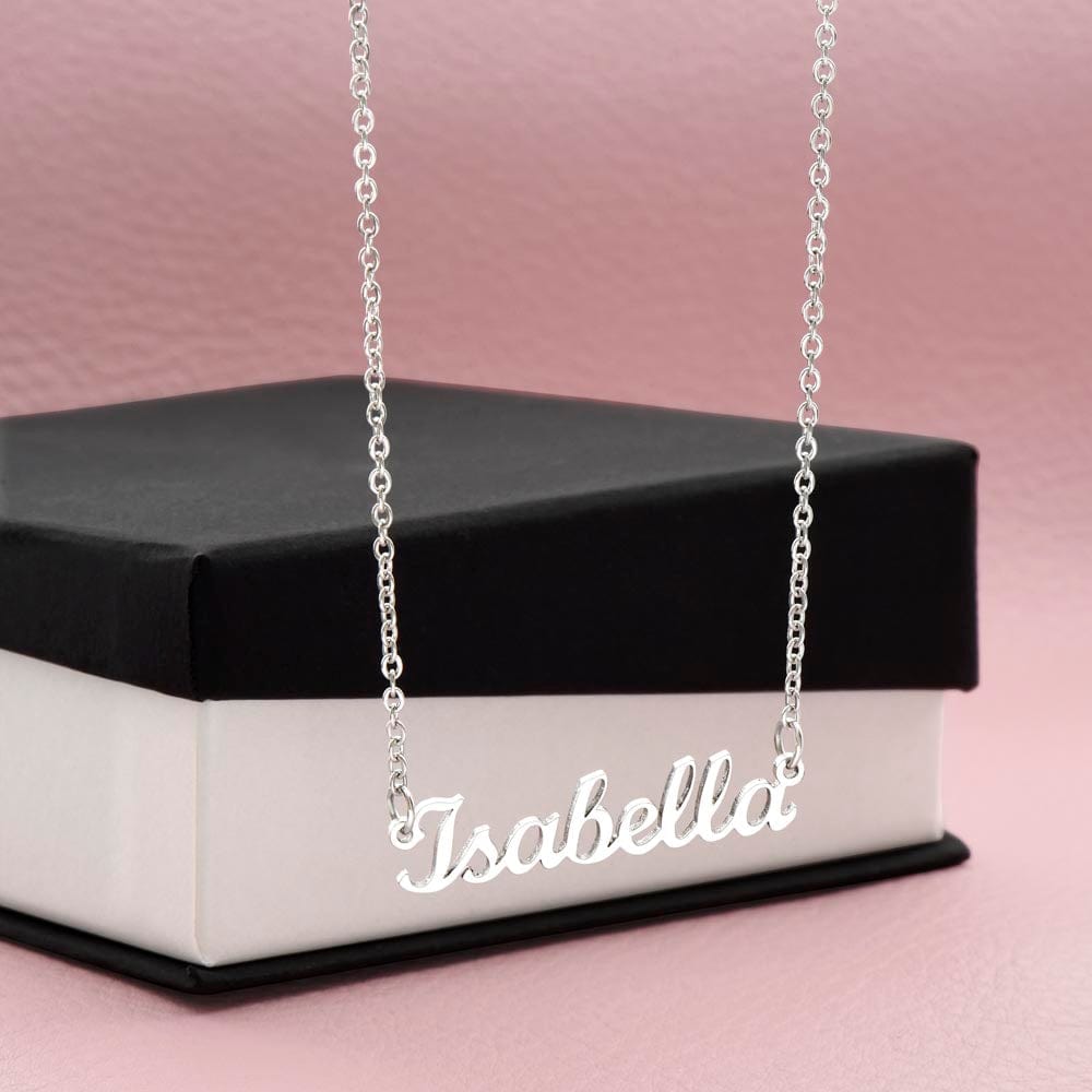 To My Dearest Friend | Personalized Name Necklace | Happy Thanksgiving