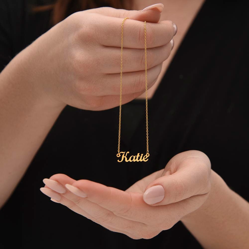 To My Dearest Friend | Personalized Name Necklace | Happy Thanksgiving