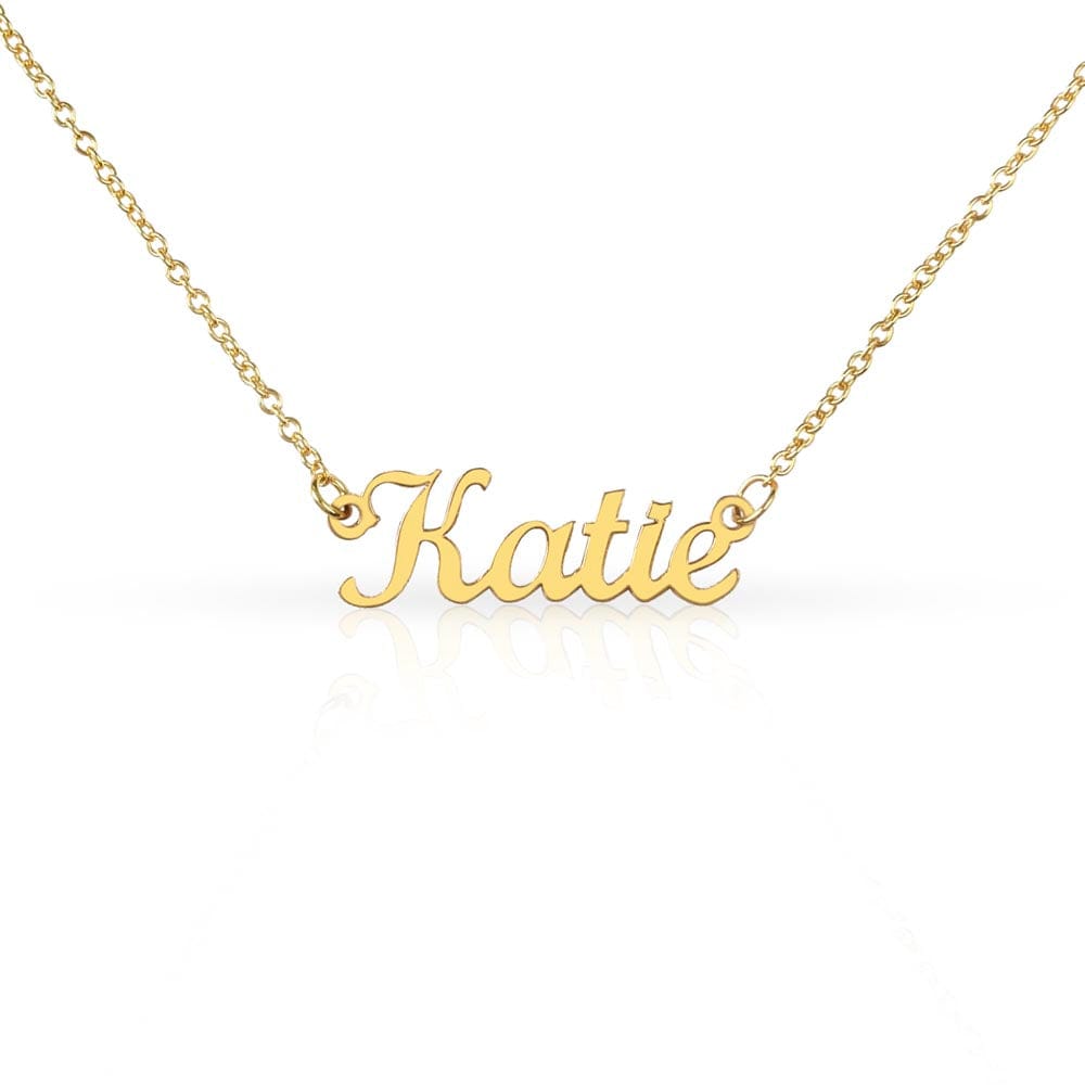 To My Dearest Friend | Personalized Name Necklace | Happy Thanksgiving