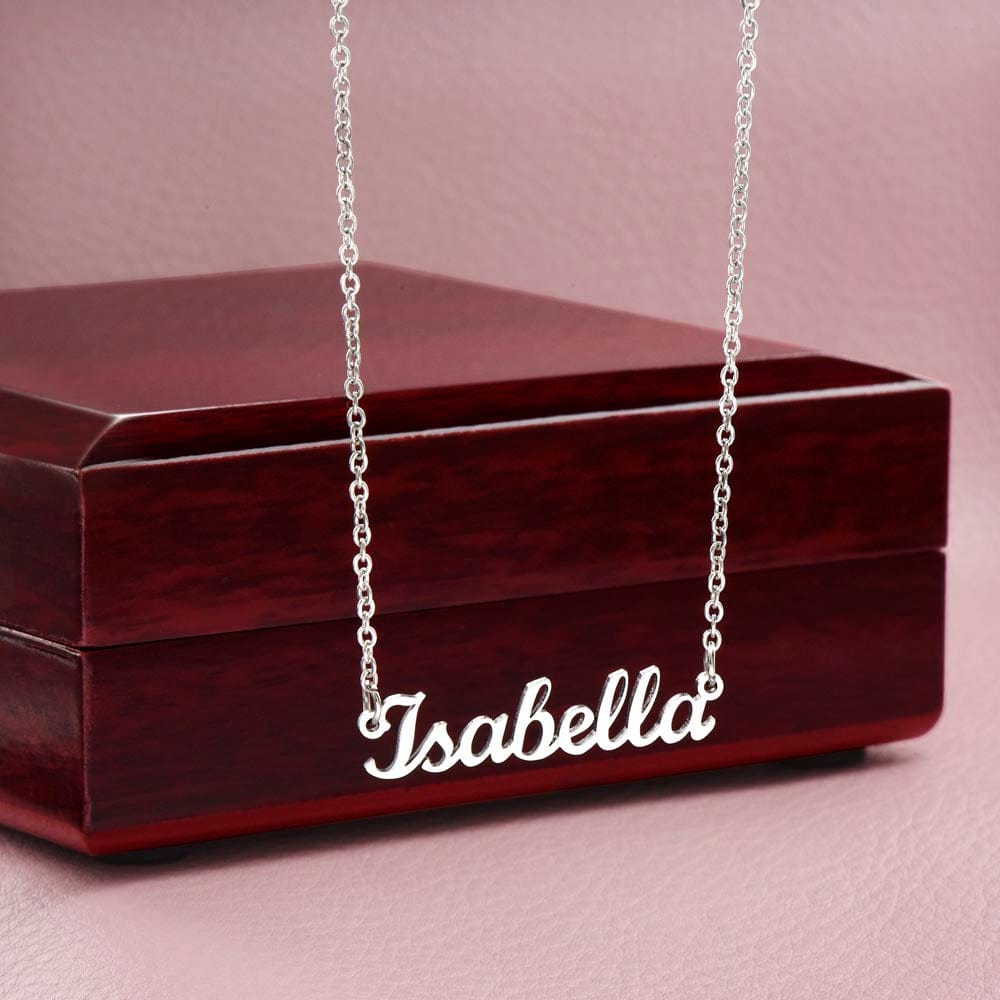 To My Dearest Friend | Personalized Name Necklace | Happy Thanksgiving