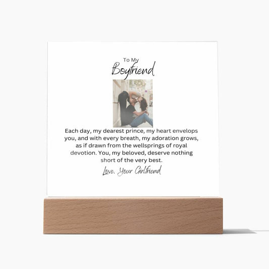 To My Amazing Boyfriend | I love to the Moon and Beyond | You make me happy