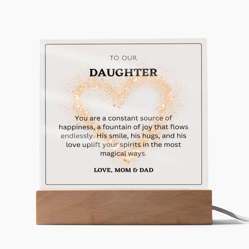 To Our Smart and Gorgeous Princess | A token to serve as a reminder of our support