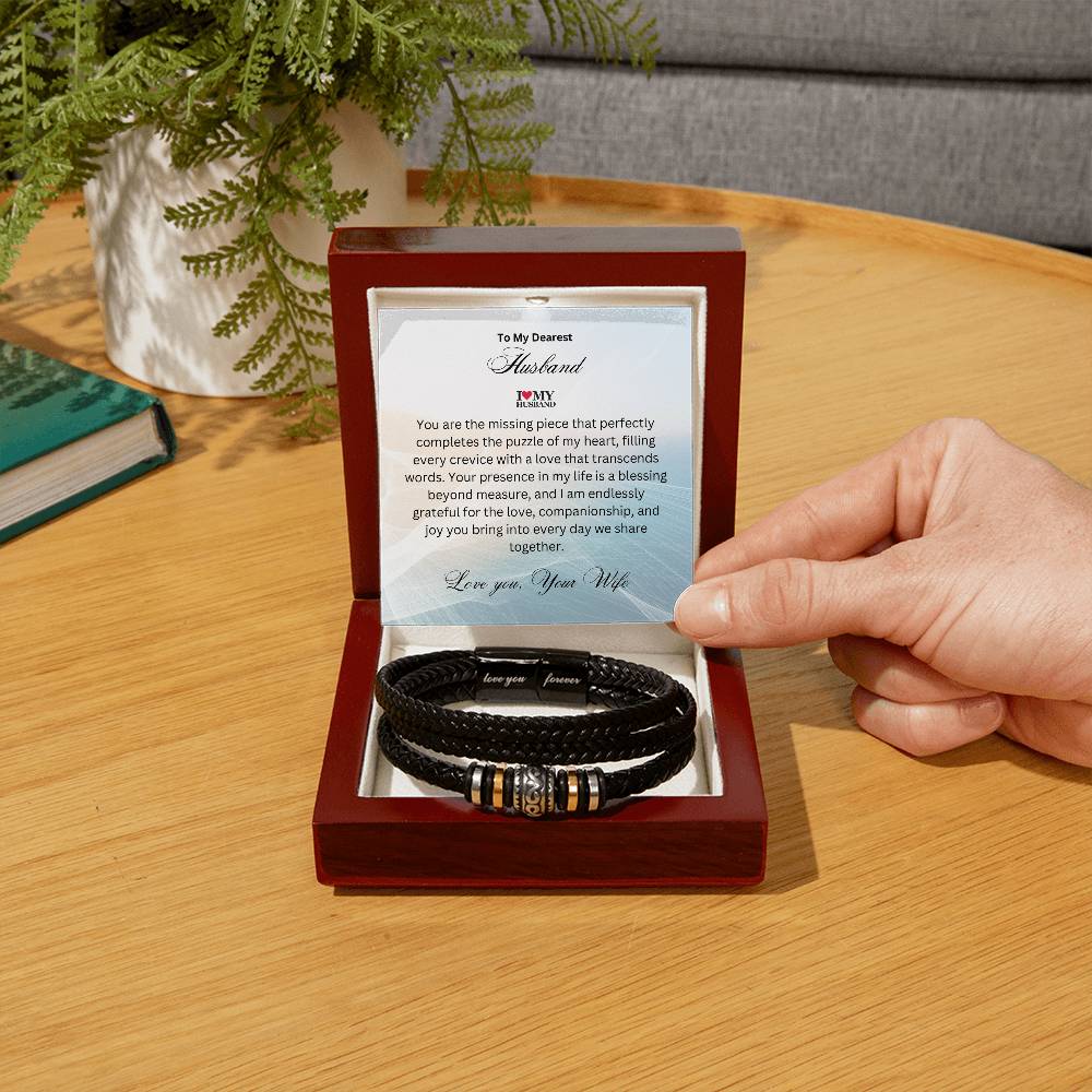 To My husband | Love You Forever bracelet | Prime Gift
