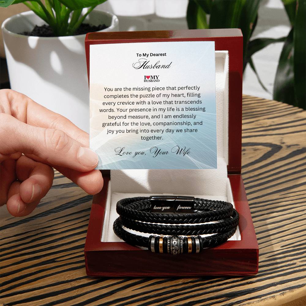 To My husband | Love You Forever bracelet | Prime Gift