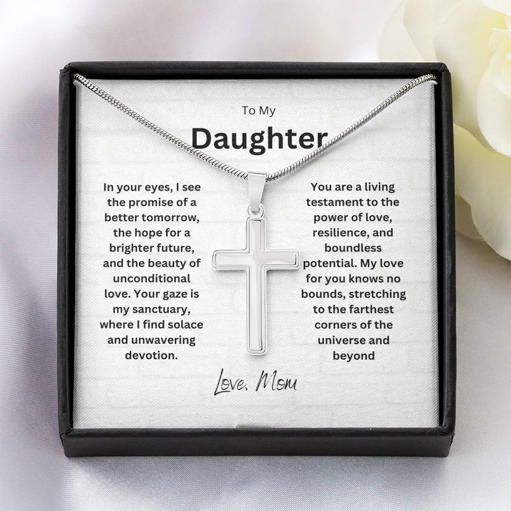 To My Little Angel Daughter | A small present of the bound and love we share