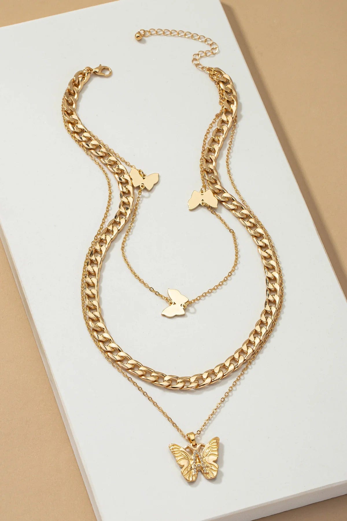 Vonza24 Fusion⢠New Vintage Boho Fashion Multilevel Thick Chain Necklaces For Women with Human Head Coin Pendant Necklace Jewelry