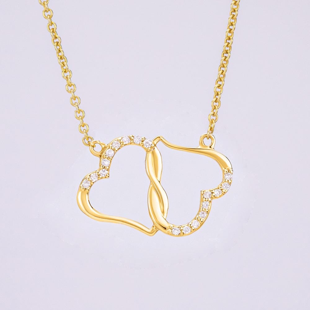 To My Best Friend | Everlasting Love Necklace | Yellow Gold | Thank You