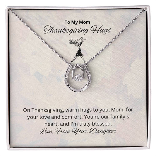 To My Mom on Thanksgiving | Pendant Necklace | Happy Thanksgiving