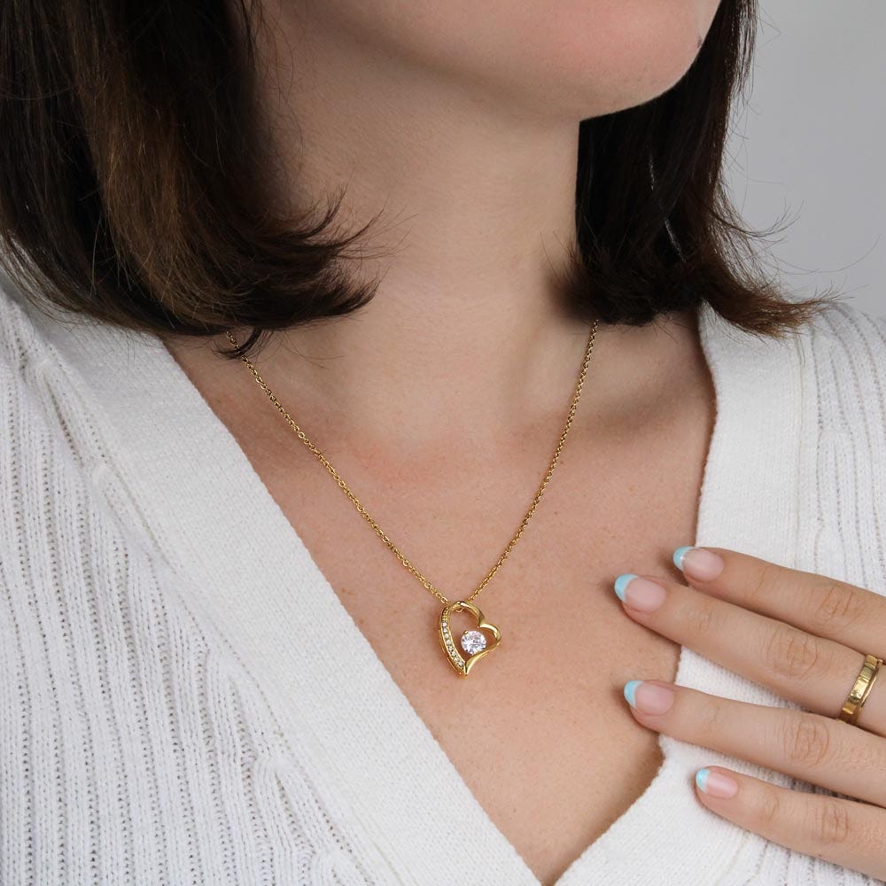 To My Supportive and Unparalleled Mom | This Forever Love Necklace says it all