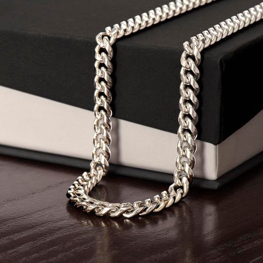 To My Handsome Friend | Cuban Link Chain | A symbol of our enduring friendship