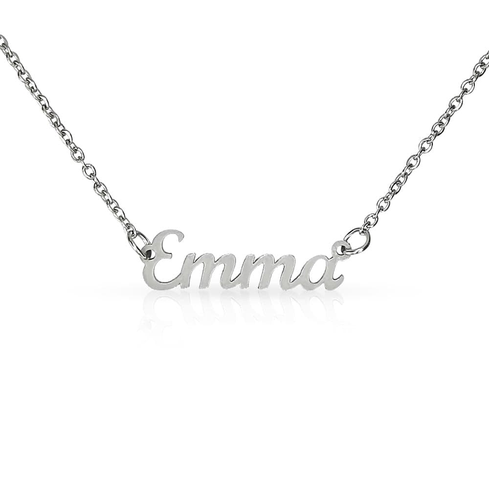 To My Dearest Friend | Personalized Name Necklace | Happy Thanksgiving
