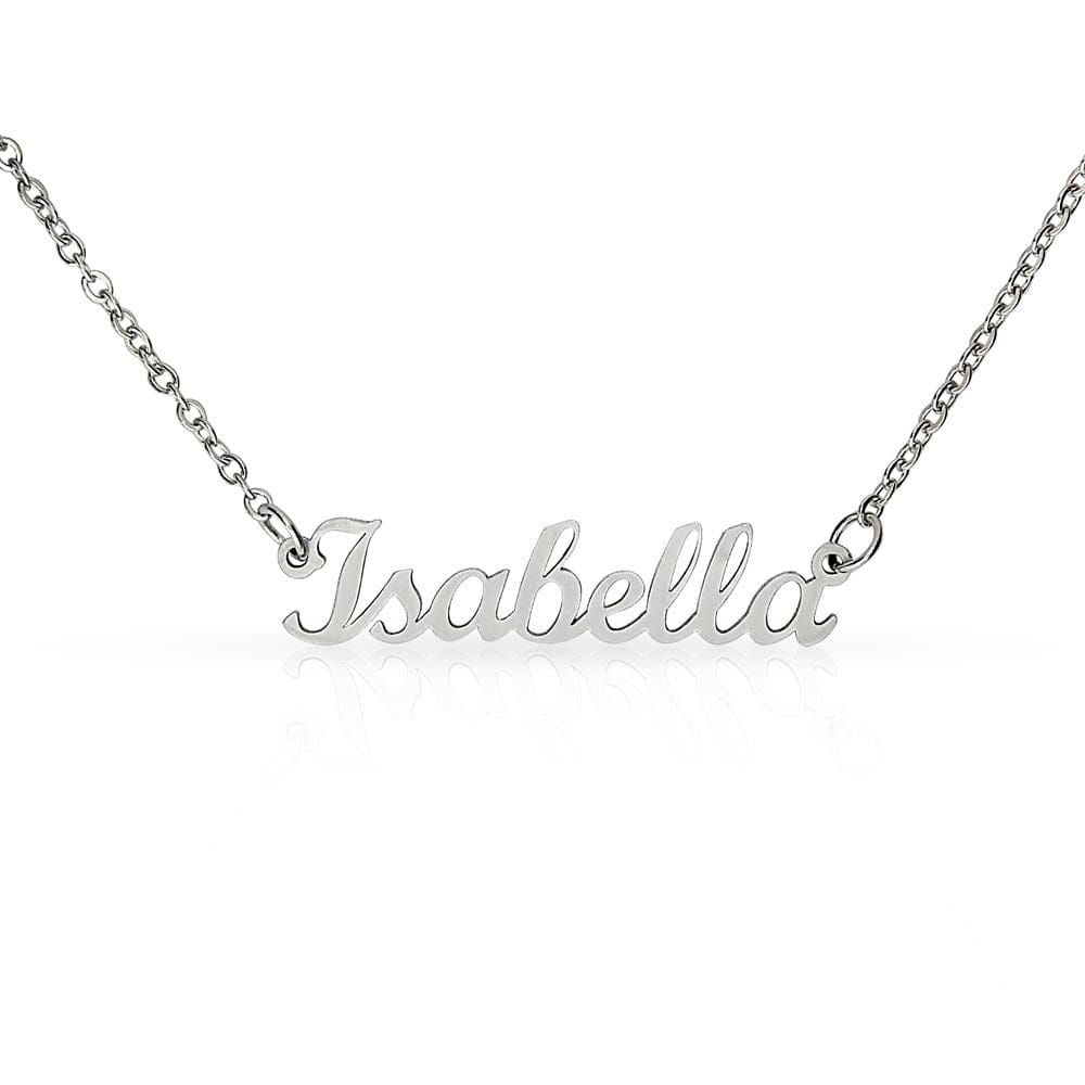 To My Dearest Friend | Personalized Name Necklace | Happy Thanksgiving