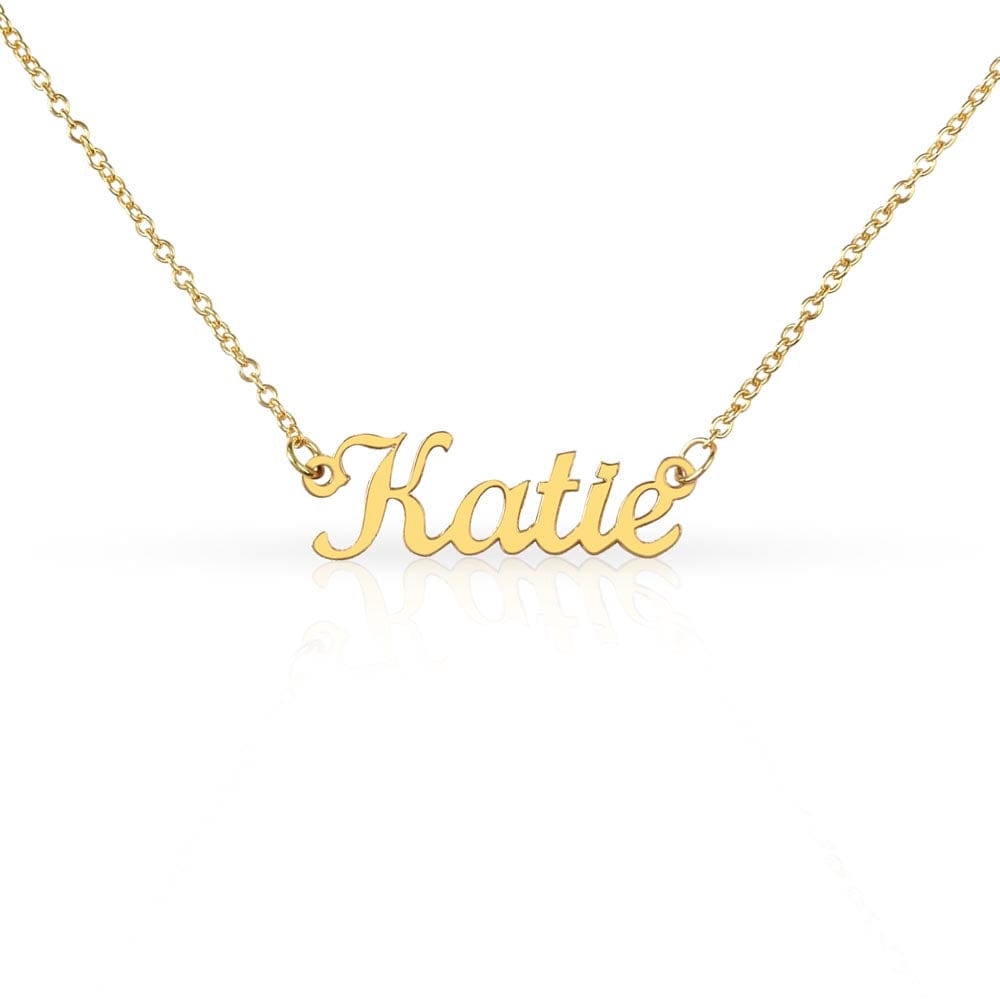 To My Dearest Friend | Personalized Name Necklace | Happy Thanksgiving