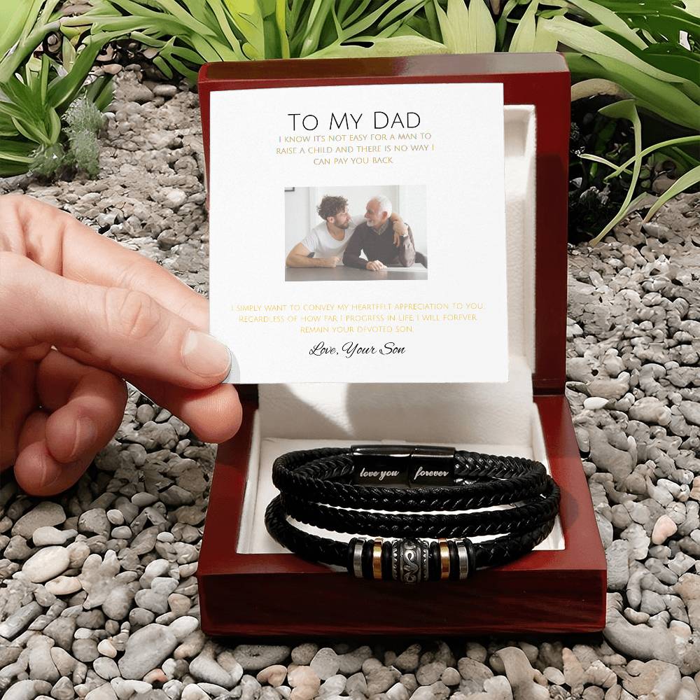 To My Role Model Dad | Love You Forever bracelet | A reminder of the bond we share