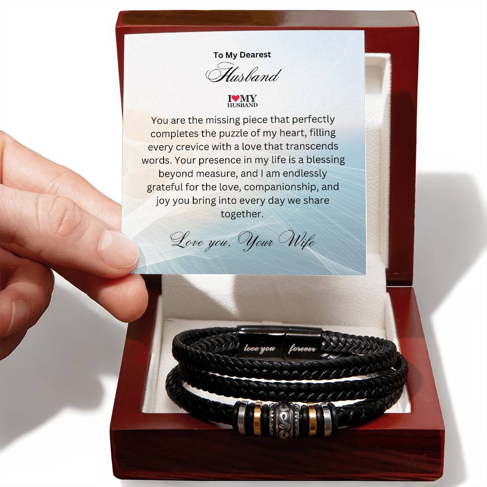 To My husband | Love You Forever bracelet | Prime Gift