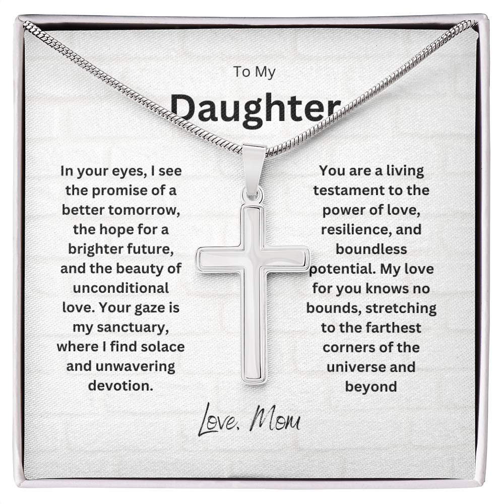 To My Little Angel Daughter | A small present of the bound and love we share
