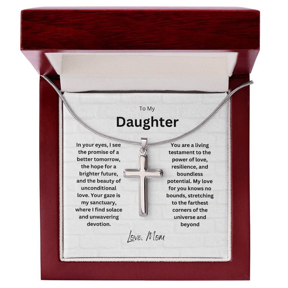 To My Little Angel Daughter | A small present of the bound and love we share