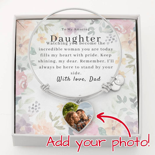 To My Wonderful Daughter | Bracelet | A gesture of my eternal love