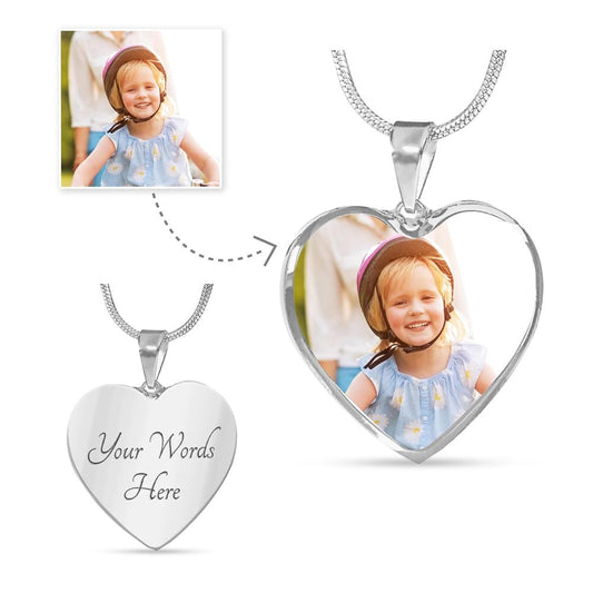 To My Amazing Daughter | Heart Silver Necklace | Love You